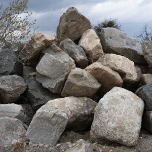 Blocs d’enrochements